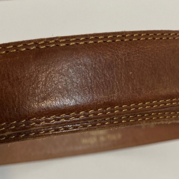 100% Leather belt made in Italy - Picture 4 of 5